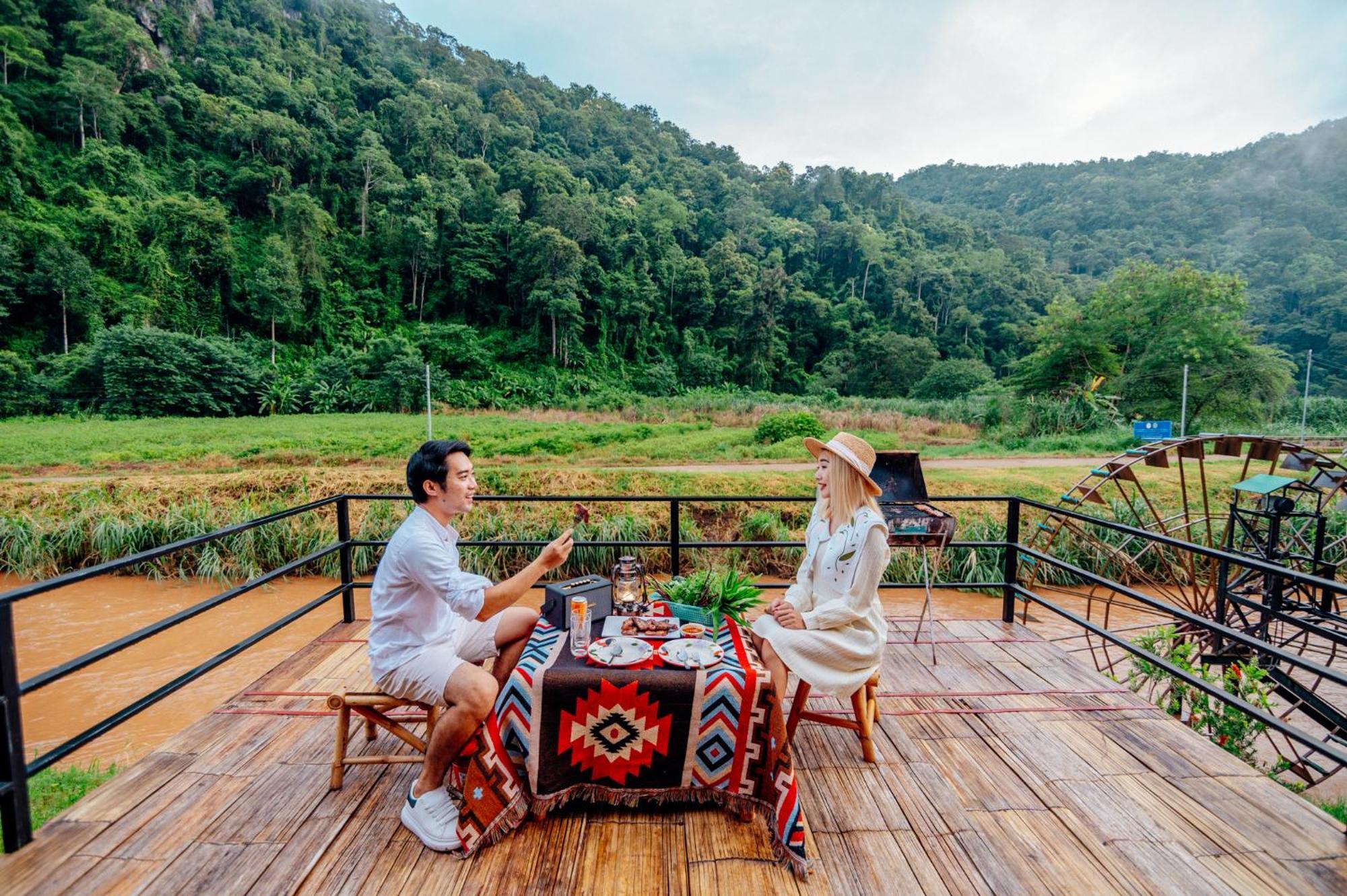 เนเจอร์วัลเล่ย์แคมป์ ปางมะผ้า Otel Dış mekan fotoğraf