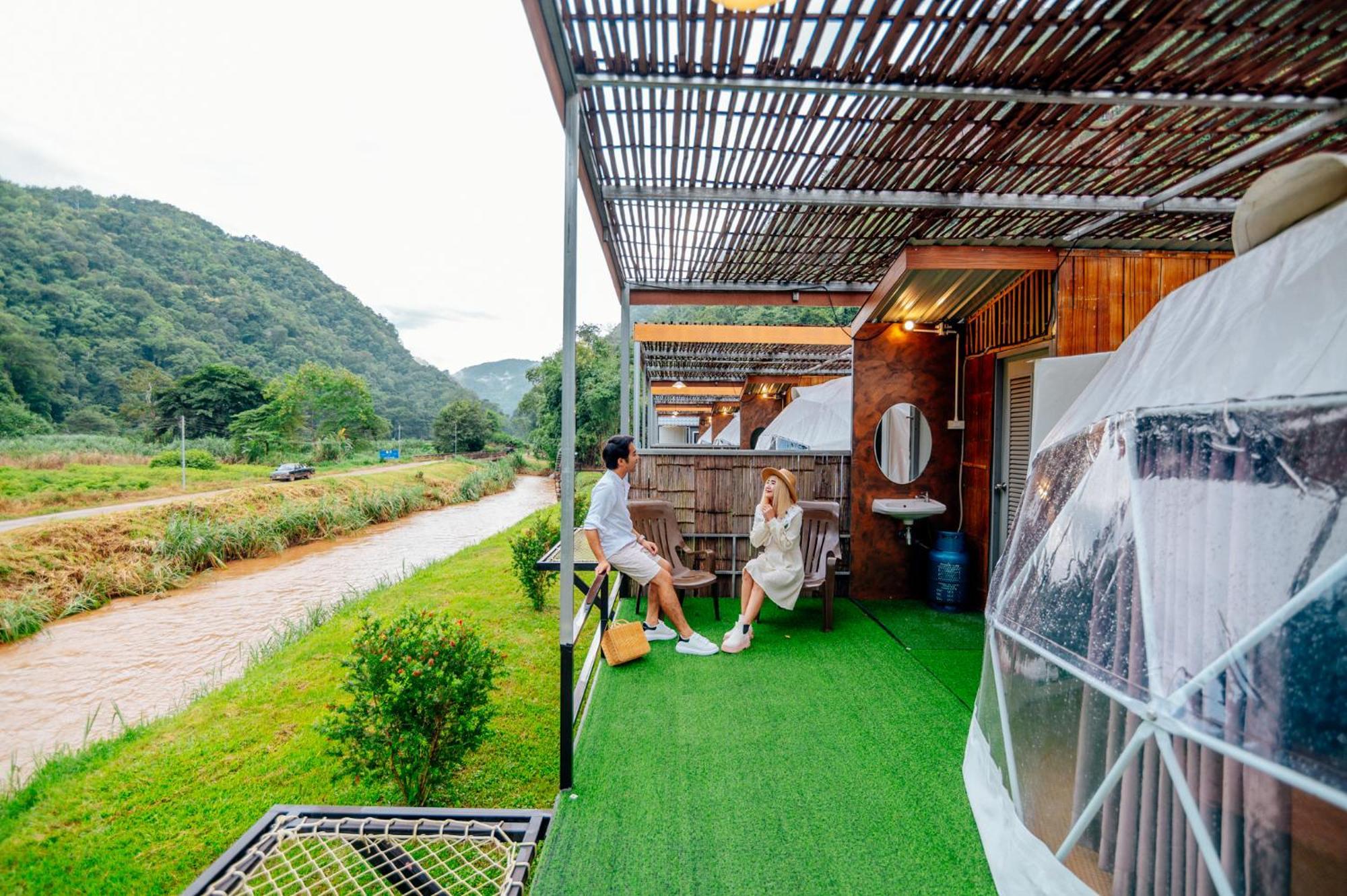 เนเจอร์วัลเล่ย์แคมป์ ปางมะผ้า Otel Dış mekan fotoğraf